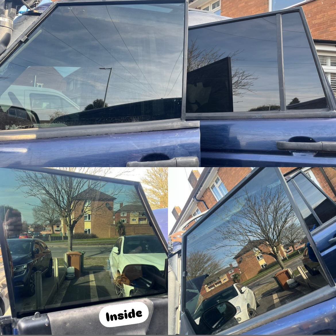 MOBILE TINT Black out tint 95% tint (5% VLT)